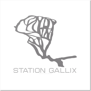 Station Gallix Resort 3D Posters and Art